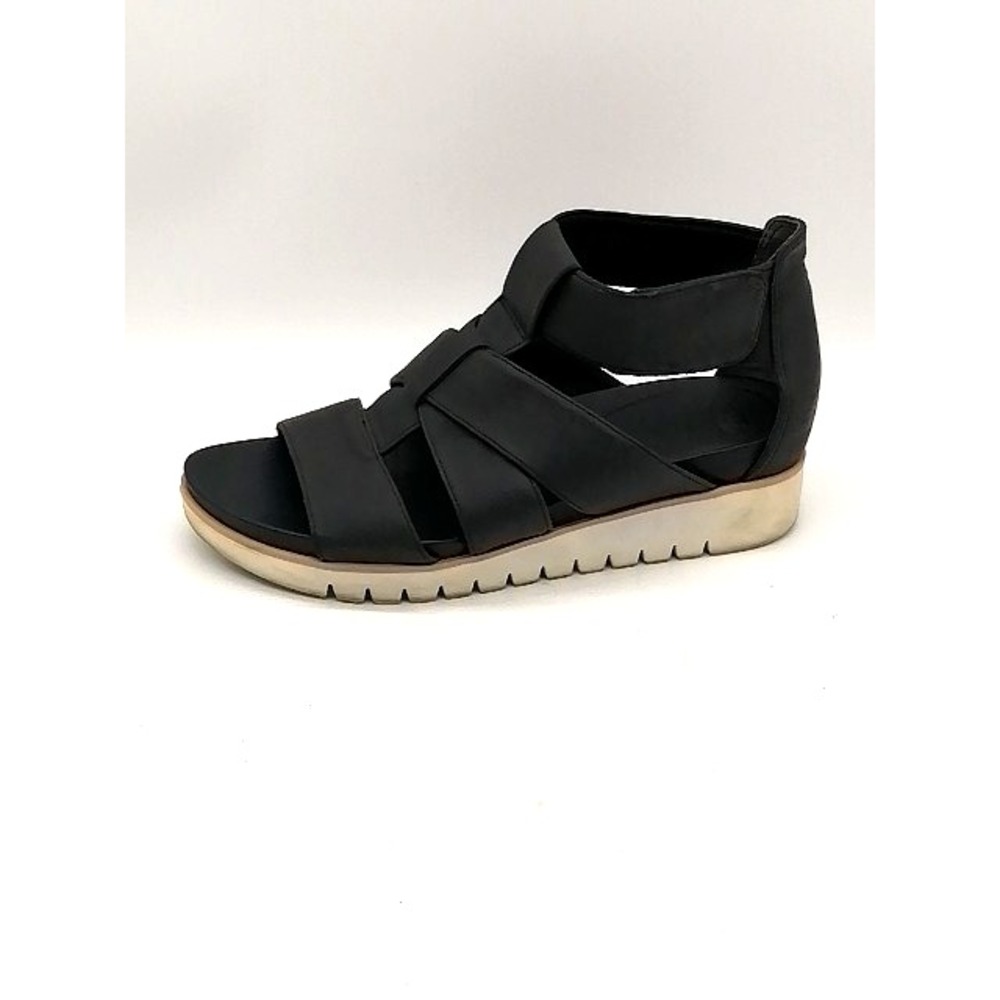 Dr.‎ Scholl's Sandals Womens Got This Black 7 Strappy Gladiator Shoe Hook Loop